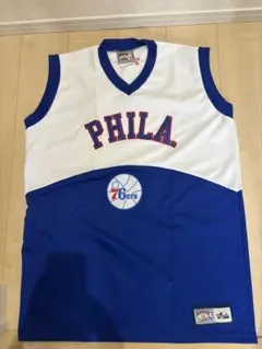 マジェスティックNBA 76ers ゲームシャツ Lサイズのサムネイル