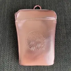 Starbucks スターバックス ポーチ ピンク メタリックのサムネイル
