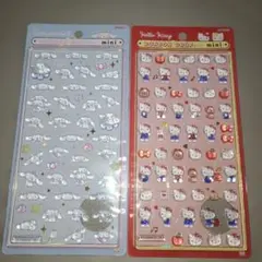 ボンボンドロップシール　ミニ　ハローキティ　シナモロール　正規品　サンリオ