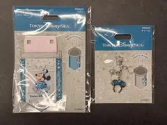 東京ディズニーシー ミニーちゃん　リボン　カチューシャ　チャーム　(単品可)