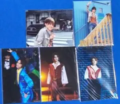 中山優馬ミニファイルセットA.Bガードステッカー写真3枚未開封品