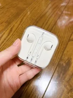 Apple iPhone 純正 イヤフォン ジャックタイプ　ケース付