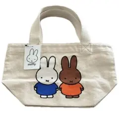 ミッフィー miffy 刺繍 トートバッグ ランチトート ミニトート エコバッグ