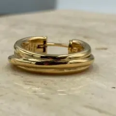 ！極美品！　セリーヌ　ピアス　ゴールド 片耳　ループ　30aaのサムネイル