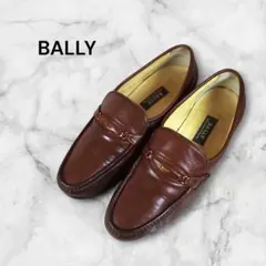 バリー|ローファー|レザー|6E|茶|i1842