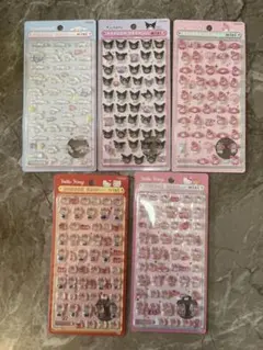 ボンボンドロップミニシール 5パックセット