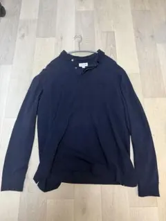 LACOSTE ネイビー ポロシャツ US L