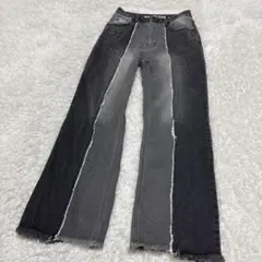 BAYFLOW JEANS フリンジ裾デニムパンツのサムネイル