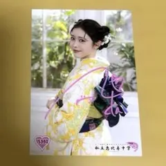 私立恵比寿中学 風見和香　生写真 サイン入り