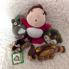 スタジオジブリ　ぬいぐるみ　おまとめ売り トトロ　ポニぉ　ネコバス
