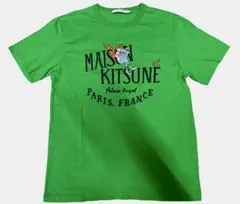キツネTシャツ グリーン Sのサムネイル