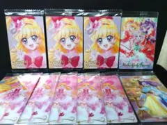 プリキュアウエハースカード　キュアミラクル【HR】他　4種10枚