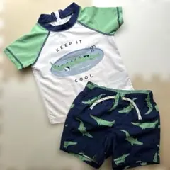 babyGAP 水着上下セット　半袖ラッシュガード　90