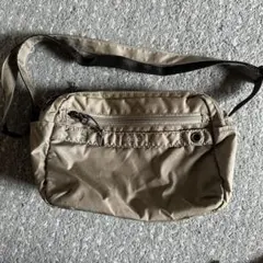 anello はっ水2層ラウンドショルダーバッグ