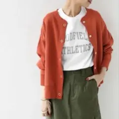 JOURNAL STANDARDrelume 製品染め スウェット カーディガン