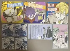 ヒロアカ 原画展 アートコースター メモリアルコレクション ステッカー シール