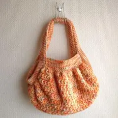 【SALE】ハンドメイド ニット グラニーバッグ