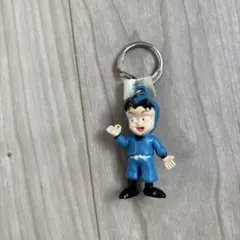 【当時物】忍たま乱太郎　きり丸フィギュア　キーホルダー