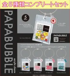 パパブブレ アクリルチャーム コンプリートセット