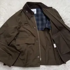 22年製極美品　バブアー　SPEY ハンティングジャケット　ピーチスキン　短丈