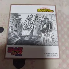 ヒロアカ ジャンプフェア2021 色紙