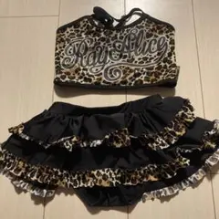 女の子　水着　セパレート130cm