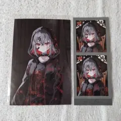 兎*亜様 魔法少女ノ魔女裁判 × h.NAOTO エポスカード　A賞 色紙 魔法少女ノ魔女裁判 × h.NAOTO フォトカード レア ノーマル 紫藤アリサ