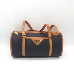 YVES SAINT LAURENT PVCレザー ミニボストンバッグ