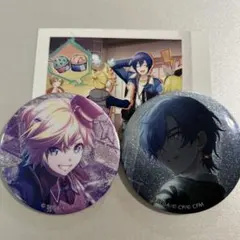 KAITO 鏡音レン　缶バッジセット　おまけ付き（ぱしゃこれ）