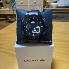 S*a様 LACOSTE デジタルアナログコンビネーション ブラックウォッチ