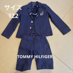 トミーヒルフィガー ネイビー フォーマルスーツ　半ズボン　シャツセットのサムネイル
