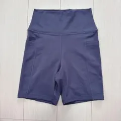 GU ACTIVEショートヨガパンツS（グレー）のサムネイル
