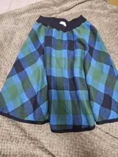 familiar チェック柄スカート 160　秋　冬