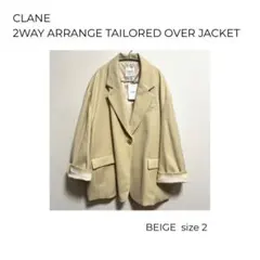 clane 2WAY ARRANGE TAILORED OVER JACKETのサムネイル