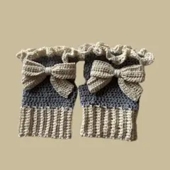 ハンドメイド　ハンドウォーマー　手袋