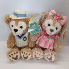 ダッフィー　シェリーメイ　ぬいぐるみ　ディズニー　スプリングヴォヤッジ