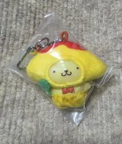 サンリオ　ちびっともポムポムプリン　おかず 　オムライス　キーホルダー