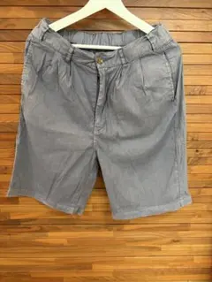 The DUFFER of St.GEORGE ショートパンツ グレー 麻混のサムネイル