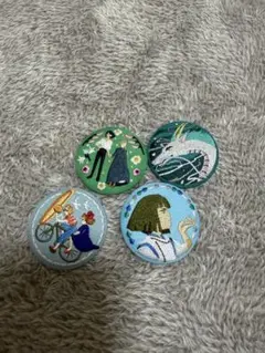 ジブリパーク 刺繍缶バッジ