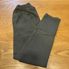 devirock 裏起毛ロングパンツ カーキ　140