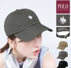 完売済み POLOグレーコットンキャップ