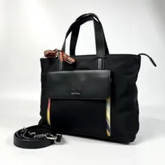 良品　ポールスミス　2way ショルダーバッグ　トートバッグ　マルチカラー