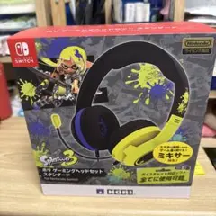 HORI スプラトゥーン3 ゲーミングヘッドセット スタンダード