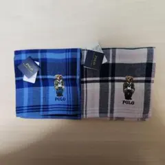 ラルフローレン　タオルハンカチ　2枚　新品　(ノ)