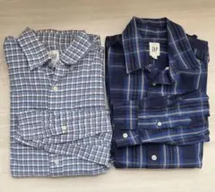 GAP メンズシャツ 2枚セット