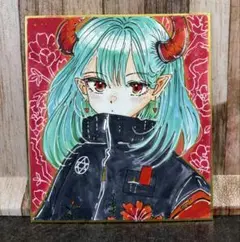 オリジナル 手描きイラスト Ｎｏ．15 鬼 ヤンキー
