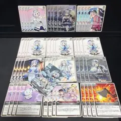 人気】雪花ラミィ デッキパーツ 49枚セット osr付き ホロカ - メルカリ