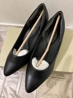 Ms.Dolce 23.5ブラック5cmヒールパンプスのサムネイル