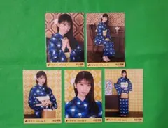 乃木坂46 矢田萌華 浴衣 2026 生写真 5種コンプ - メルカリ