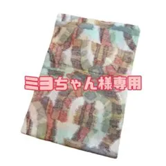 名古屋帯 多色の抽象模様